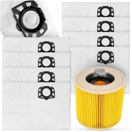 8x vrecúška pre vysávač KARCHER WD3 SE3001 WD2 PLUS + VZDUCHOVÝ FILTER 8x vrecúška pre vysávač KARCHER WD3 SE3001 WD2 PLUS + VZDUCHOVÝ FILTER