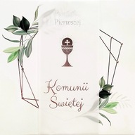 Krásne zdobené kartičky prvého svätého prijímania PremiumXL LUX50 Krásne zdobené kartičky prvého svätého prijímania PremiumXL LUX50