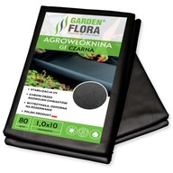 Agro GF čierna agrotextília 1,0x10m 80g/m2 SILNÁ!