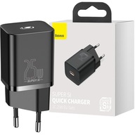 SIEŤOVÁ NABÍJAČKA BASEUS USB-C QC 3.0 PD 25 W SIEŤOVÁ NABÍJAČKA BASEUS USB-C QC 3.0 PD 25 W