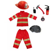 OUTFIT HASIČSKÁ KOSTÝMOVÁ PRILBA HASIACI PRÍSTROJ 128/134 OUTFIT HASIČSKÁ KOSTÝMOVÁ PRILBA HASIACI PRÍSTROJ 128/134