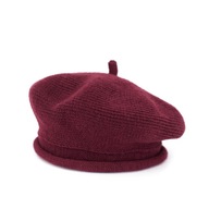 Jedinečný baret - bordový Jedinečný baret - bordový