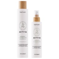 Kemon Actyva Volume tenký šampón 250 sprej 150 Kemon Actyva Volume tenký šampón 250 sprej 150