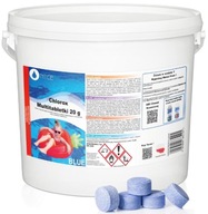 Bazénová chémia Multichlor Modrá 20 g 3 kg NTCE
