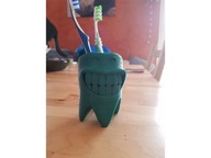 Organizér Zub na zubné kefky Držiak PG