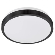 KÚPEĽŇOVÁ LAMPA KÚPEĽŇOVÝ STROP PRE LED ŽIAROVKY 2xE27 IP44 ČIERNA KÚPEĽŇOVÁ LAMPA KÚPEĽŇOVÝ STROP PRE LED ŽIAROVKY 2xE27 IP44 ČIERNA