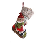 Veľká vianočná pančucha na zavesenie 1 ks 48cmX29cm Veľká vianočná pančucha na zavesenie 1 ks 48cmX29cm