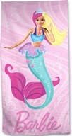 BARBIE MERMAID plážová osuška 70X140 Detská Barbi Original BARBIE MERMAID plážová osuška 70X140 Detská Barbi Original