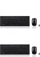 Hama Cortino klávesnica + myš čierna x2