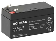 BATÉRIA AGM VRLA ACUMAX AM 1,3Ah 12V AM1,3-12 AM1,3-12 1,3 ALARM BATÉRIA AGM VRLA ACUMAX AM 1,3Ah 12V AM1,3-12 AM1,3-12 1,3 ALARM