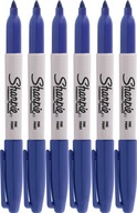 Permanentný popisovač Sharpie Fine 1mm modrý x6