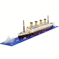 Stavebné kocky Titanic 1878 dielikov pre deti a dospelých