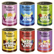 DOLINA NOTECI SUPERFOOD Krmivo pre psov MIX 6 x 400g