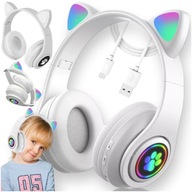 BEZDRÔTOVÉ BLUETOOTH SLÚCHADLÁ CAT PRE DETI LED RGB BEZDRÔTOVÉ BLUETOOTH SLÚCHADLÁ CAT PRE DETI LED RGB