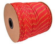 ČERVENÉ POLYPROPYLÉNOVÉ LANO Silné pletené lano 8mm 20M ČERVENÉ POLYPROPYLÉNOVÉ LANO Silné pletené lano 8mm 20M