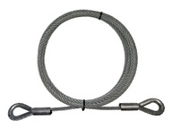 Oceľové lano Kausza-Kausza - 10mm x 10m 7,1t 6x36