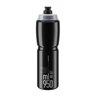 Fľaša ELITE JET 950ml Čierna, čierne / šedé logo Fľaša ELITE JET 950ml Čierna, čierne / šedé logo