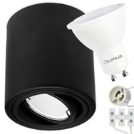 Prisadené svietidlo HALOGEN SPOT 10cm + LED GU10 Prisadené svietidlo HALOGEN SPOT 10cm + LED GU10