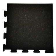 Gumová rohová podložka PUZZLE 53cmx53cm 1,5cm Gumová rohová podložka PUZZLE 53cmx53cm 1,5cm