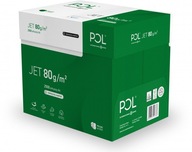 Biely papier do kopírky pre tlačiareň Poljet A4 80g 5 balíkov Biely papier do kopírky pre tlačiareň Poljet A4 80g 5 balíkov