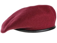 Poľský EMBOSSED BERET WP Wool, bordový, veľkosť 57 Poľský EMBOSSED BERET WP Wool, bordový, veľkosť 57