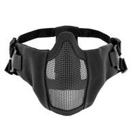 Ochranná maska ​​Stalker ASG Metal Mesh - čierna