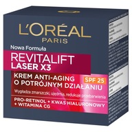 Loreal Revitalift Laser X3 Anti-age krém s trojitým účinkom SPF25 50 ml
