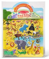 MelissaandDoug konvexné opakovane použiteľné nálepky Safari MelissaandDoug konvexné opakovane použiteľné nálepky Safari