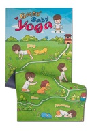 Detská podložka na jogu s pozičnými kartami
