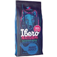 Ibero Natural pre dospelých Maxi bravčové a jahňacie mäso 12 kg Ibero Natural pre dospelých Maxi bravčové a jahňacie mäso 12 kg