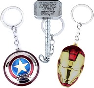 3x PRSTEŇ NA KĽÚČE IRONMAN THOR CAPTAIN 3x PRSTEŇ NA KĽÚČE IRONMAN THOR CAPTAIN