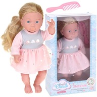 Bábika v šatách Dievčatko s dlhými vlasmi 30 cm