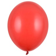 Profesionálne balóny 12 palcov PASTEL red x50