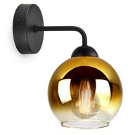 Nástenná lampa Black Gold Ball LED