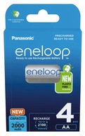 Panasonic Eneloop R6/AA 2000 mAh batéria 4 ks. Panasonic Eneloop R6/AA 2000 mAh batéria 4 ks.