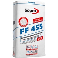 SOPRO FF455 flexibilné biele lepidlo na terakotové dlaždice