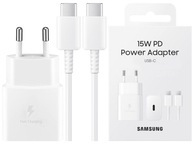 SAMSUNG 15W RÝCHLONABÍJAČKA + USB-C KÁBEL SAMSUNG 15W RÝCHLONABÍJAČKA + USB-C KÁBEL