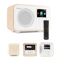 Internetové rádio do domácej kancelárie WIFI DAB+ FM, biela batéria Internetové rádio do domácej kancelárie WIFI DAB+ FM, biela batéria
