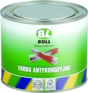 BOLL ANTIKORÓZNA ČERVENÁ FARBA 0,5L na oceľ