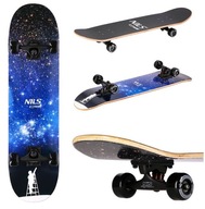Klasický drevený skateboard pre deti SPACE