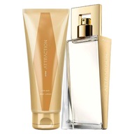 AVON ATTRACTION SET 2 KOZMETIKA PARFUMOVANÁ VODA 50 ML + MLIEK 125 ML AVON ATTRACTION SET 2 KOZMETIKA PARFUMOVANÁ VODA 50 ML + MLIEK 125 ML