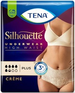 8x Absorpčné nohavičky TENA Lady Pants Plus Creme L