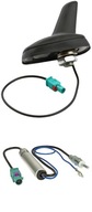 ANTÉNA SHARK FAKRA AUDI VW + SEPARATOR DIN 40711