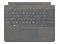 Kryt MS Surface Pro 8 Type Platinum Silver English