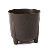 KVETINÁČ FRIDA, PRIEMER 26 CM, EKO KÁVA-ESPRESSO KVETINÁČ FRIDA, PRIEMER 26 CM, EKO KÁVA-ESPRESSO