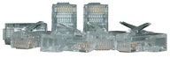 RJ45 zástrčka cat.6 UTP univerzálny drôt/lanko 8P8C RJ45 zástrčka cat.6 UTP univerzálny drôt/lanko 8P8C
