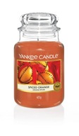 Veľká sviečka Yankee Candle Spiced Orange