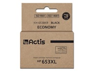 ACTIS atramentová kazeta pre HP 653XL 3YM75AE čierna KH-653 BKR ACTIS atramentová kazeta pre HP 653XL 3YM75AE čierna KH-653 BKR