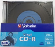 VERBATIM Vinyl CD-R disky 10ks 700MB 52x 80min AZO