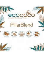 Kokosový vosk na sviečky EcoCoco Pillar Blend 5 kg
